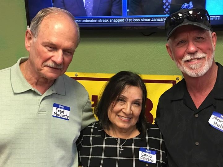 Fred McCarty, Carla Castro and Skippy Cole